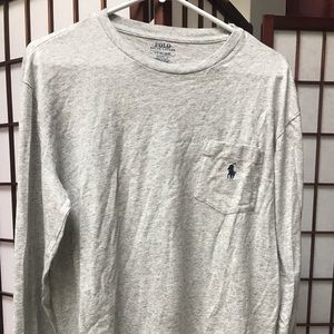 Men’s long sleeve Polo shirt